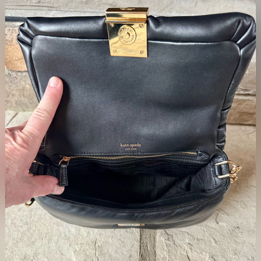 Kate Spade Dakota Puffy Leather Convertible Crossbody Bag - Picture 9 of 9
